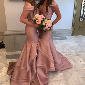 Blush pink ball gown